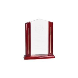 9 1/2″ Clear Rectangle Cathedral Acrylic
