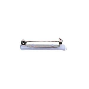 1 1/2″ Clear Top Opening Bar Pin with Adhesive